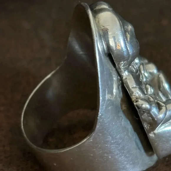 Storyteller sterling silver ring - Picture 4 of 5